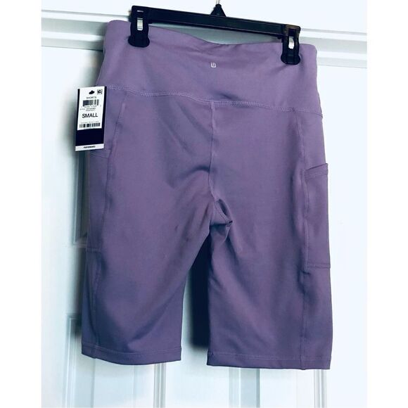 IDEOLOGY PERFORMANCE - L Sz S Nine-Inch Bike Shorts w/Pockets in Rhapsody. NWT! - Picture 13 of 14